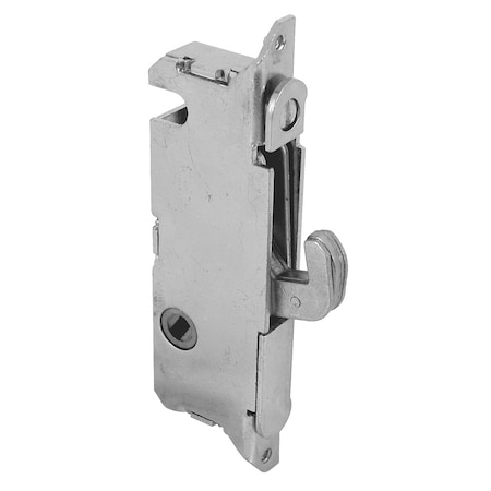 Prime-Line Mortise Lock, 3-11/16 inch Mounting Holes, Stainless Steel, 45 degree E 2199